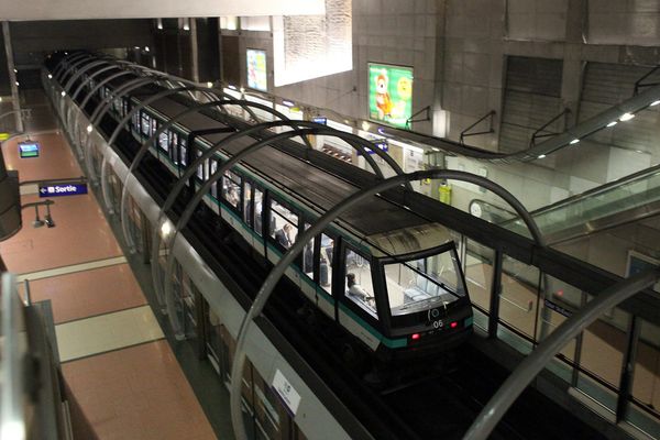 La ligne 14, à Paris