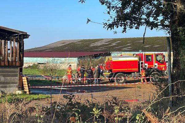 Incendie dans une chèvrerie à Rochechouart, le SDIS 87 mobilisé.