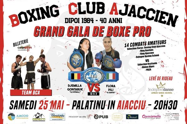 Le Boxing Club Ajaccien organise un grand gala de boxe ce samedi 25 mai.