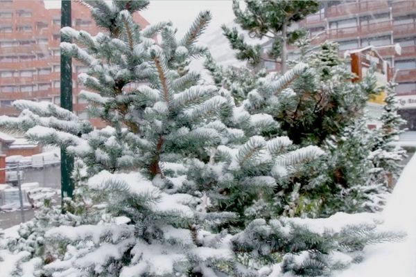 La neige à Val Thorens ce jeudi 10 octobre