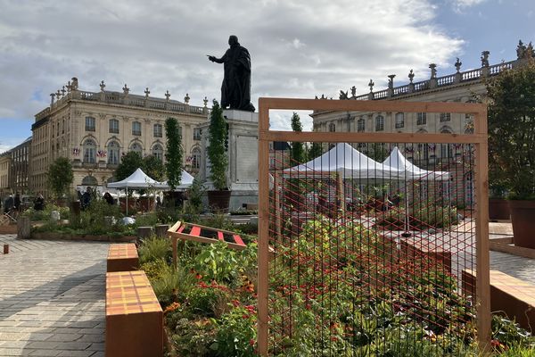 Pour sa 21ème édition, la jardin éphémère de Nancy met à l'honneur l'industrie sur le thème "L'atelier du sensible".