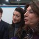 Benoît Payan, Sabrina Agresti-Roubache et Martine Vassale répondent à la presse jeudi 14 mars 2024, à la suite du GIP mobilité - Marseille en grand, volet transports.