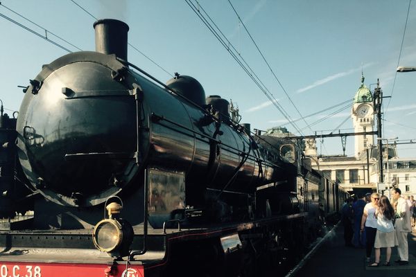 La vieille loco vapeur fêtera bientôt son centenaire, elle a été construite en 1919.