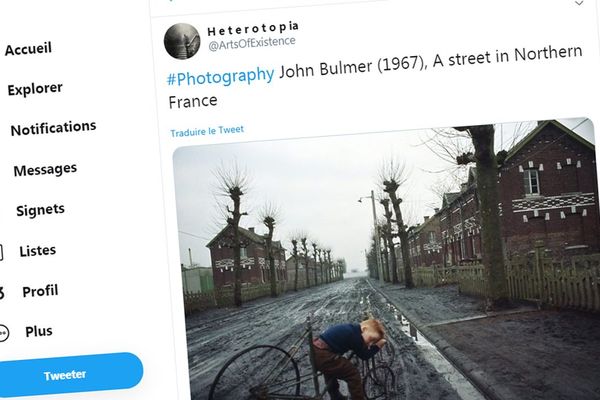 La photo de John Bulmer postée sur Twitter