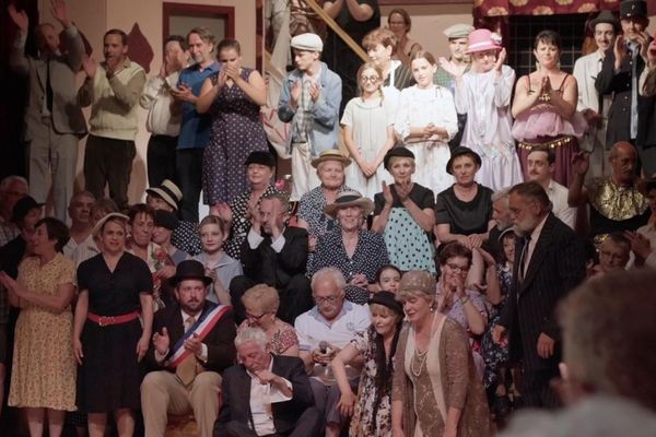 La troupe amateur des Ancizes dans le Puy-de-Dôme pour le spectacle "Diacomédie"