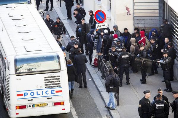 Évacuation du Lycée Jean Jaurès ce mercredi matin à Paris