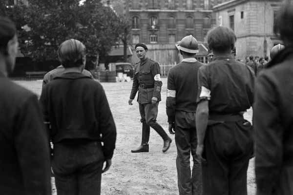 Le colonel Rol-Tanguy, chef des FFI en octobre 1944