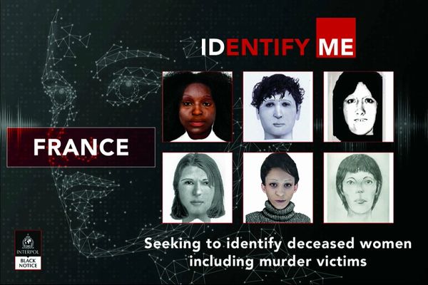 Interpol a lancé la campagne "Identify me" pour donner à nom à 46 femmes retrouvées mortes dans 6 pays européens dont trois en Île-de-France.