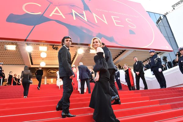  Fatih Akin et Diane Kruger, le 28 mai 2017 lors du 70ème Festival de Cannes