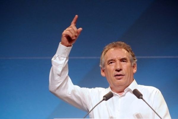 François Bayrou, réélu président du MoDem