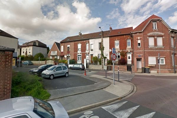 L'accident s'est produit rue de la Liberté à Maubeuge.