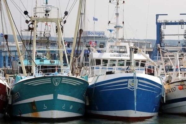 Les marins-pêcheurs avaient filtré les accès au port de Boulogne-sur-Mer jeudi dernier.