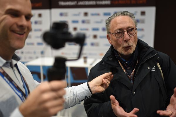 Stéphane Gaillard, directeur de France 3 Normandie et Olivier Couvreur, délégué au numérique à France 3 Normandie.