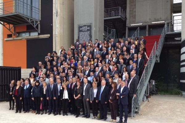 Photo de campagne pour Jean-Jack Queyranne, candidat au élections régionales - 24/10/15