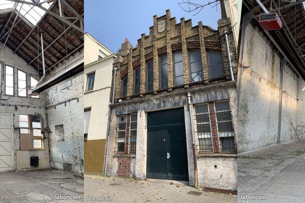 Le hangar désaffecté est en réalité l'ancienne criée municipale.