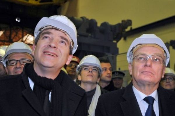 S'ils étaient ensemble le 21 janvier à Saint-Nazaire, c'est séparés qu'Arnaud Montebourg et Jean-Marc Ayrault viendront en Isère cette semaine