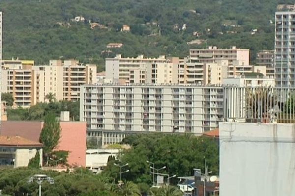 Quatre quartiers sont concernés à Ajaccio. 