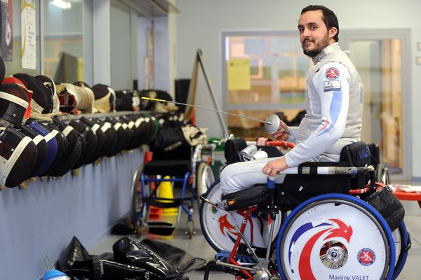 Maxime Valet à Toulouse, le 12 décembre 2015.