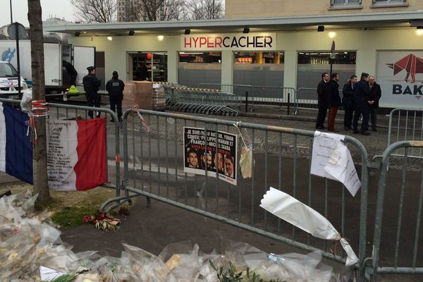 Réouverture de l'Hyper cacher de la Porte de Vincennes