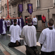 Plus de 500 fidèles de la Fraternité Saint-Pie X ont pris possession de l'espace public pour un chemin de croix à Nantes le 18 février 2024
