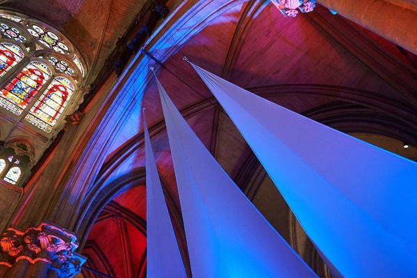 La basilique de Saint-Denis.