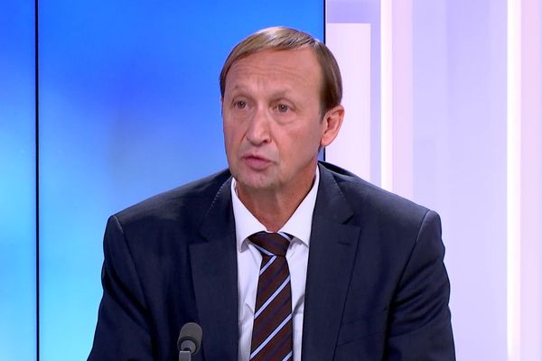 Michel Cêtre (Div), candidat à la mairie de Salins-les-Bains (Jura)