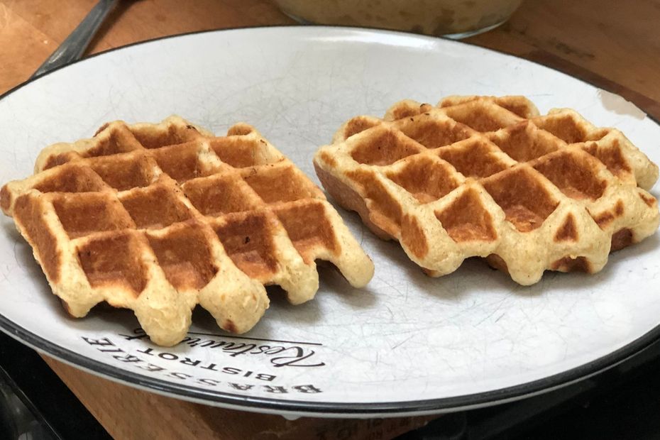 HEALTH.  POWER SUPPLY.  The healthy recipe of Liege waffles