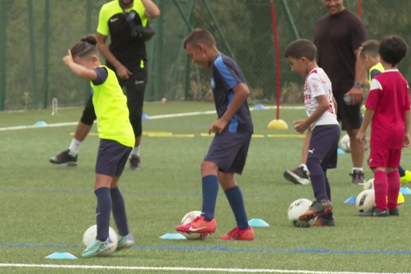 Le quartier sensible du Mas de Mingue à Nîmes acceuillent des enfants de toute la ville.