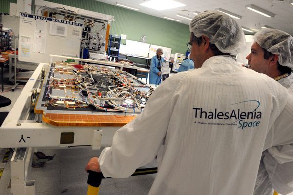 Le site toulousain de Thales Alenia Space où des redéploiements sont prévus