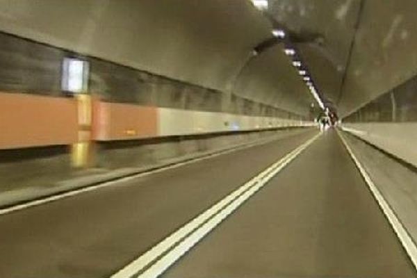 Le tunnel de Sainte Marie.