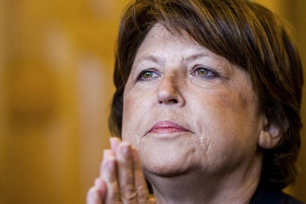 Martine Aubry, le 8 septembre 2014. 