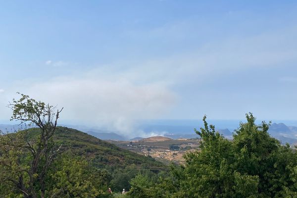 Un incendie s'est déclaré sur la commune d'Oletta ce samedi 13 août.