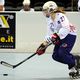 Une joueuse de l'équipe de France de roller hockey, lors du match d'ouverture des championnats du monde de la discipline, en juin 2014, à Toulouse.