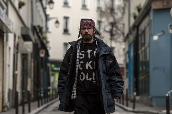 Christian Page, SDF depuis plus de 3 ans, a trouvé un logement dans les Hauts-de-Seine.