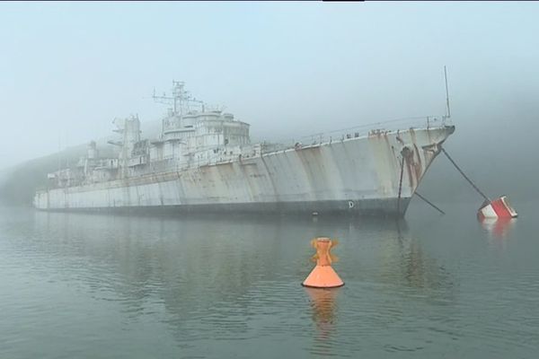 Le cimetière de bateaux de Landévennec