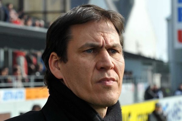 Rudi Garcia, à Brest le 31 mars 2013