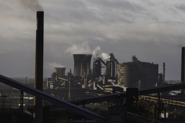 L'usine de Scunthorpe de British Steel en Angleterre.