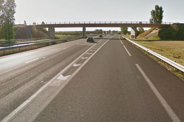 L'accident a eu lieu samedi 16 janvier sur l'autoroute A61, entre Toulouse (Haute-Garonne) et Carcassonne (Aude), au niveau de l'embranchement de l'autoroute A66.