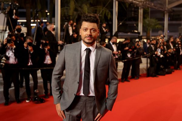 Kev Adams sur le tapis rouge du festival de Cannes, en 2021.