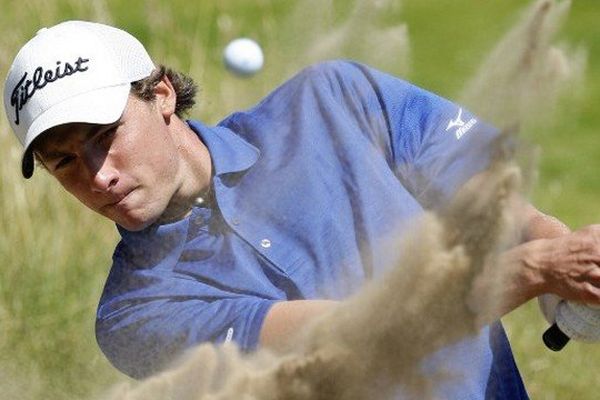 the British Open golf tournament at Royal Birkdale in Southport in north-west England, on July 15, 2008