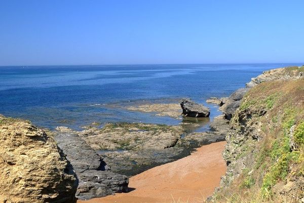 Petite plage à Saint Gilles Croix de Vie - Vendée