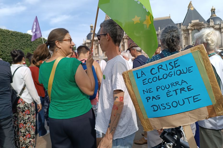 Rallies Across France Protest Dissolution of Environmental Activist Movement