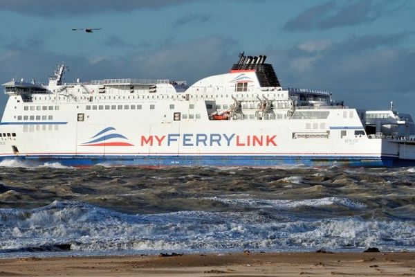 Un ferry de la compagnie Myferrylink.