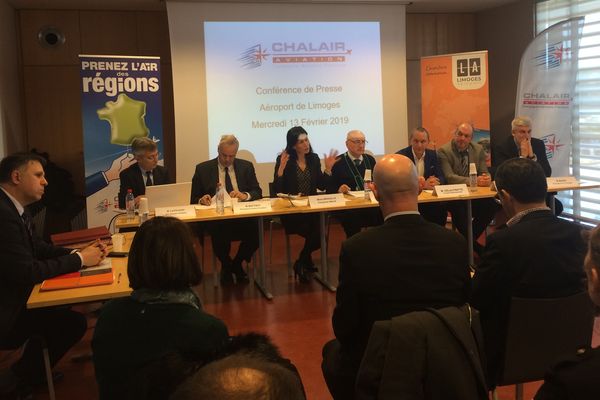 Conférence de presse Chalair, le 13 février 2019