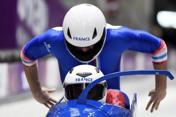 Romain Heinrich, pousseur eux Jeux de Sotchi