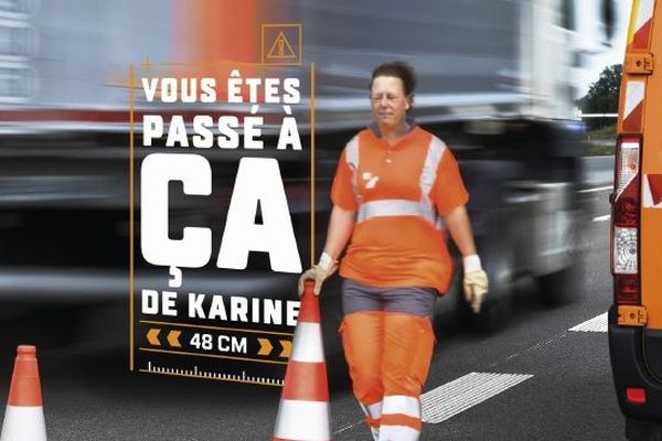 La nouvelle campagne de communication pour la sécurité des agents de l'autoroute