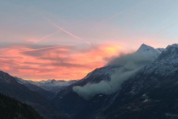 L'éboulement s'est produit au sommet du mont Pourri, dans le massif de la Vanoise en Savoie.