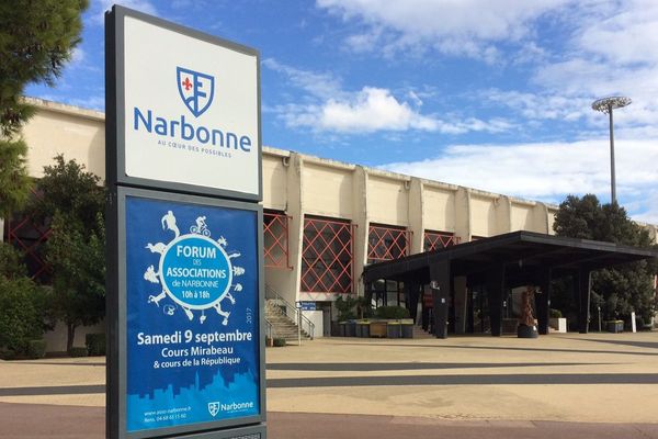 Narbonne (Aude) - le parc des sports et de l'amitié - septembre 2017.