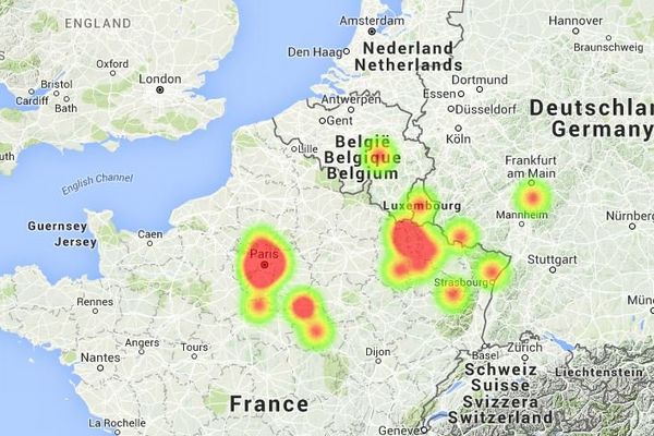 Le phénomène a été observé au-delà du ciel de Lorraine.