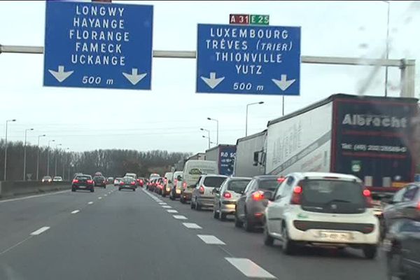 Circulation sur l'A 31